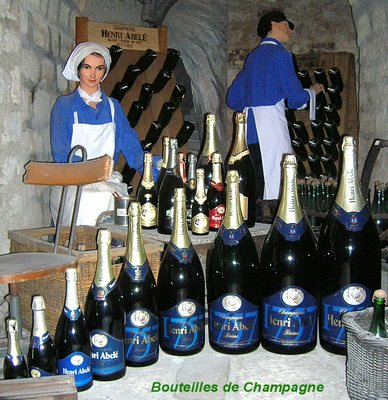 Bouteilles de Champagne -- 01/01/07